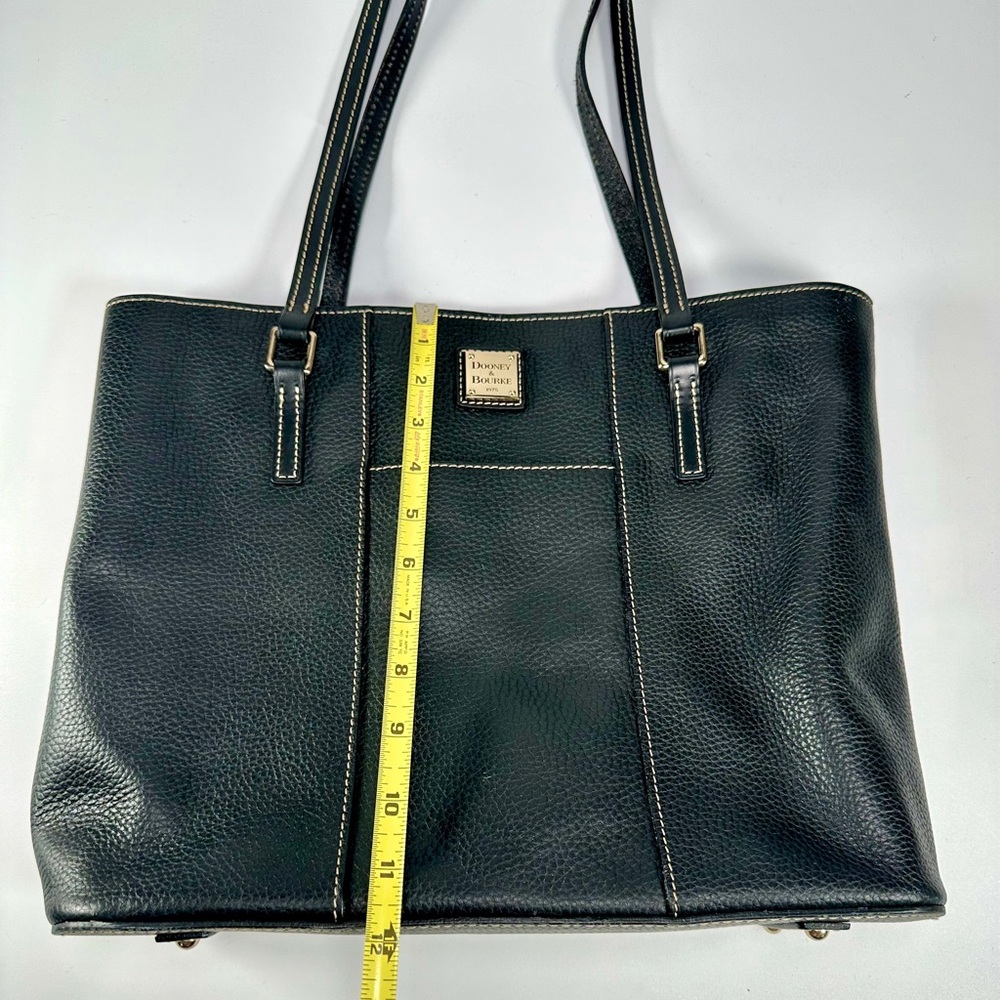 Dooney & Bourke Lexington Pebble Grain
Black Leather Tote Bag - Picture 10 of 12